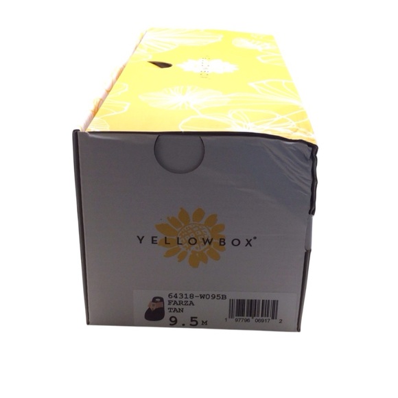 Yellow Box Women’s Farza Tan Flip Flop Sandal Size 9.5 - Picture 7 of 8